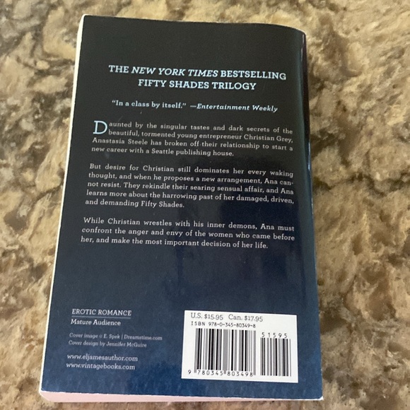 Fifty Shades Trilogy paperback books. - Picture 5 of 7